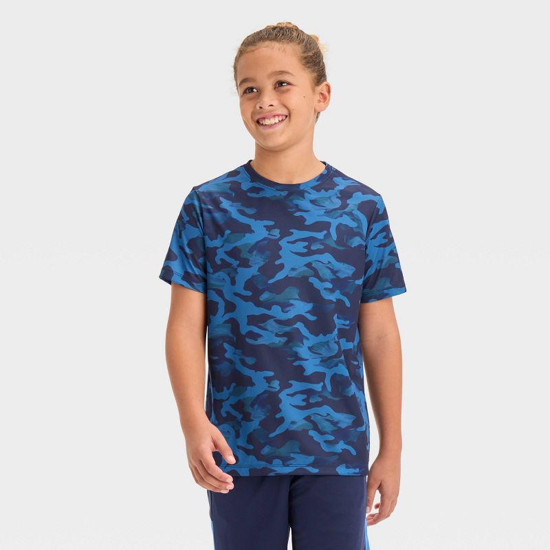 Boys&#39; Athletic Printed T-Shirt - All In Motion™, 1 of 5
