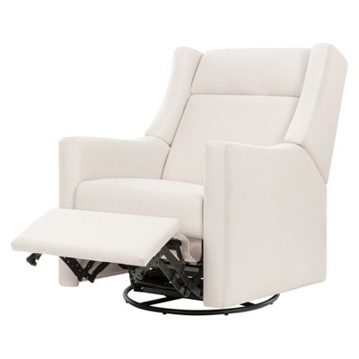 Babyletto Kiwi Deluxe Power Recliner and Swivel Glider with Heat and Massage