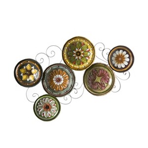 Marinci Scattered Italian Plates Wall Art - WS9435 - Multicolored - SEI - 1 of 4