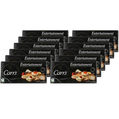 Carr's Entertainment Cracker Collection - Case of 12/7.05 oz