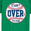 Boys' - Instant Message - It Ain't Over Baseball Short Sleeve Graphic T-Shirt - 2 of 4