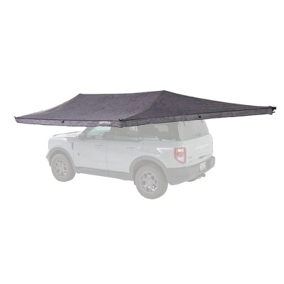 Yakima OverNOut 180Awning, Opens on Left Side, 94 Sq. Ft. Coverage, Protection from Rain & Sunshine, Installs with Integrated T-Slot Crossbar