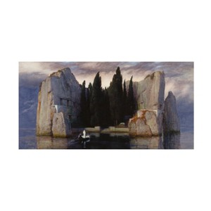 Trademark Fine Art -Arnold Bocklin  'The Isle of the Dead' Canvas Art - 1 of 4