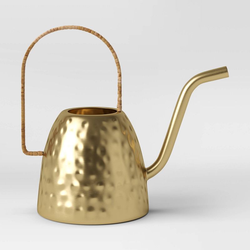Small Iron Watering Can Gold - Opalhouse&#8482;, 2 of 3