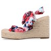 Journee Collection Womens Surria Espadrille Platform Wedge Sandals - 2 of 4