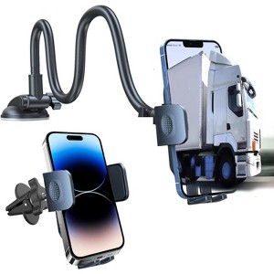 TruAIR Military Grade Gooseneck Phone Mount - 1 of 4