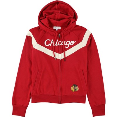 Touch by G-III Womens Chicago Blackhawks Hoodie Sweatshirt