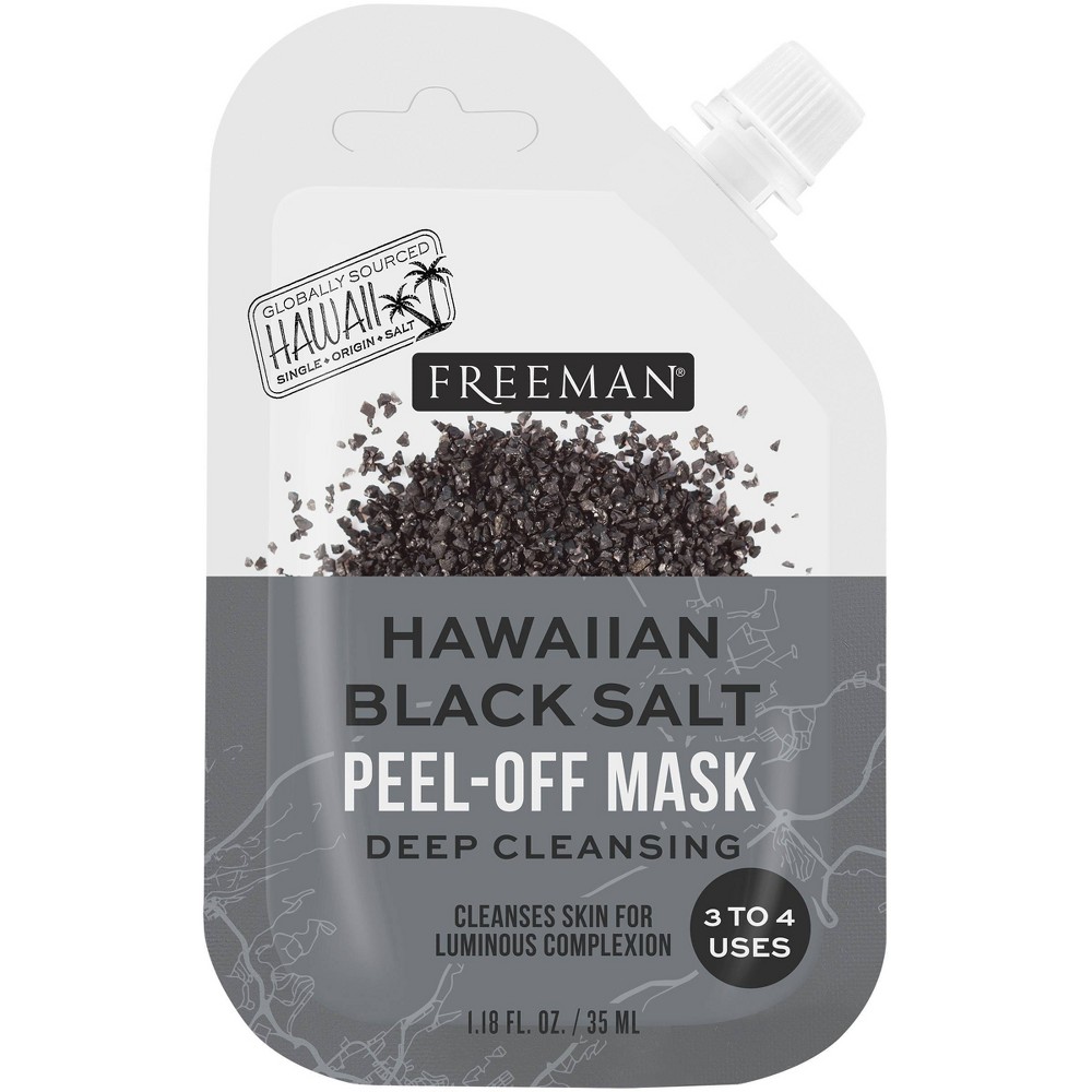 UPC 079625427905 product image for Freeman Exotic Blend Hawaiian Black Salt Peel-Off Mask - 1.18 fl oz | upcitemdb.com