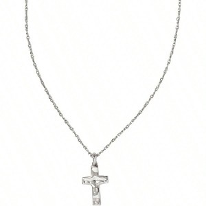 Cross Pendant Necklace for Women, Trendy Radiant and Dazzling, Dazzling and Dazzling - 1 of 1