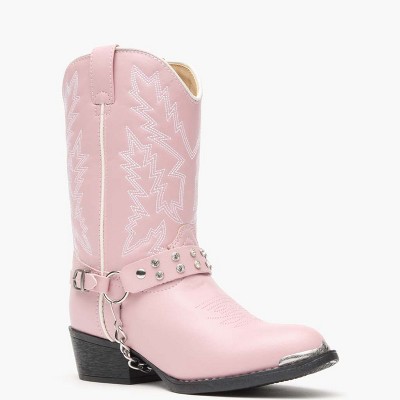Durango Girls Kid Pink Rhinestone Western Boot