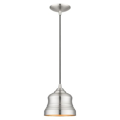 Livex Lighting Endicott 1 - Light Pendant in  Bronze/Antique Brass