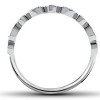 Pompeii3 1/3Ct Stackable Diamond Wedding Ring 14K White Gold - 2 of 4