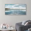 Masterpiece Art Gallery 24"x48" Lakeside Blues II Panel Wall Art - 4 of 4