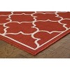Oriental Weavers Meridian 1295R Red/ Ivory Indoor/Outdoor Area Rug - 7'10" x 10'10" - 3 of 4