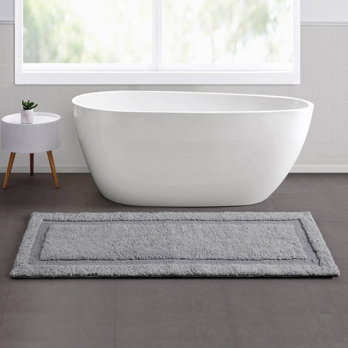 Boho Bathroom Rug Runner 24x60 Long Bath Mat for Bathroom 24"