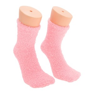 Unique Bargains Women's Thermal Sleep Cozy Socks 1 Pair - 1 of 4