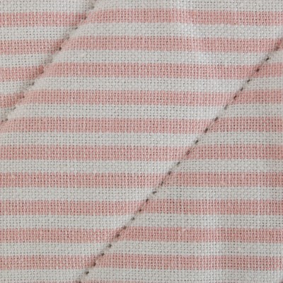 Pink and White Cotton Potholder Set, 9x8 Inches