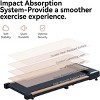 Syemin Treadmills Pad Running 2.25HP Cushioned Belt Folding Portable Treadmill Spacious Surface Under Desk Home Gym Exersice, Brown, 45.7"*19.1"*4.2" - 3 of 4