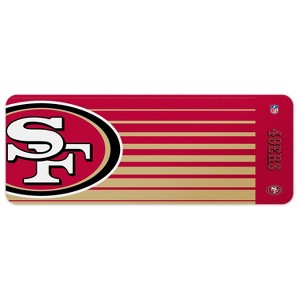 NFL San Francisco 49ers Desktop Mat: Neoprene Desk Protector - 1 of 3