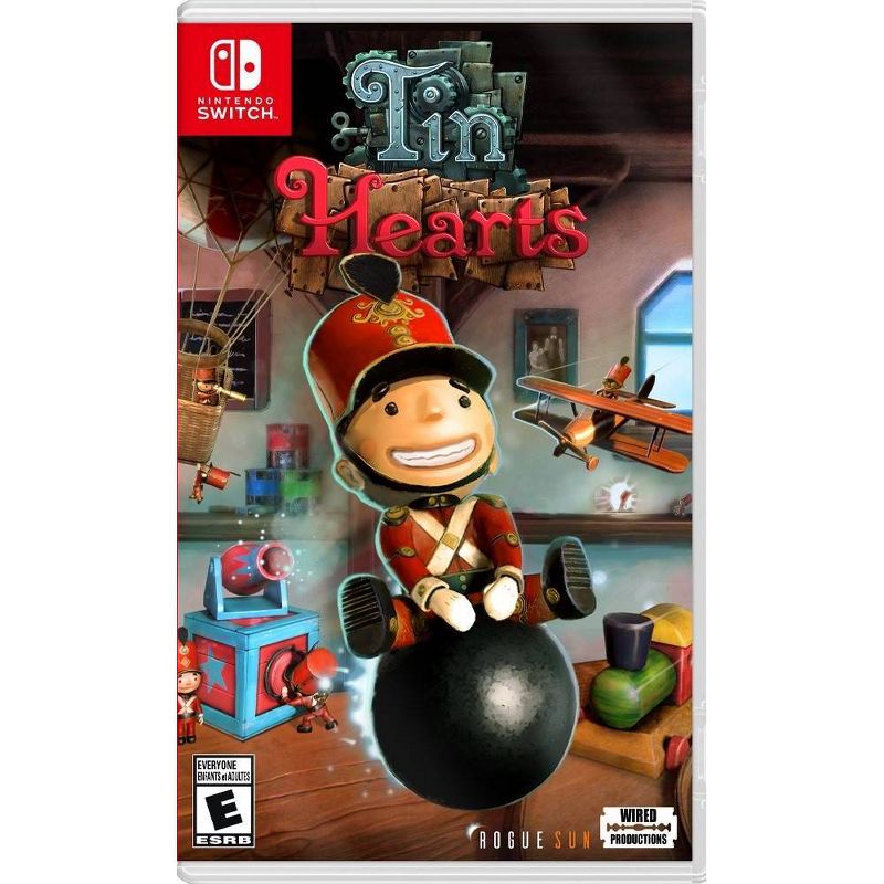 Tin Hearts- Nintendo Switch: Puzzle Adventure, Victorian Toy World, Single Player, ESRB Rated E, 1 of 8