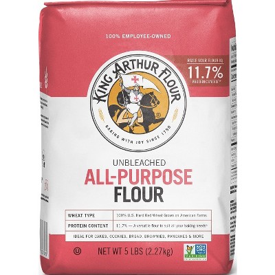 King Arthur Flour Unbleached All-Purpose Flour - 5lbs : Target