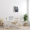 Stupell Industries Geometric Hued Abstract Bear Canvas Wall Art - 2 of 4