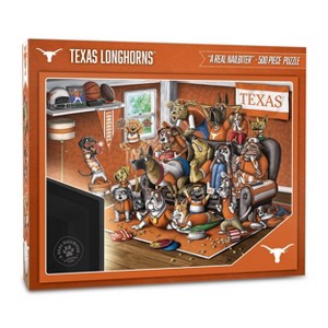 NCAA Texas Longhorns Purebred Fans 'A Real Nailbiter' Jigsaw Puzzle - 500pc - 1 of 3