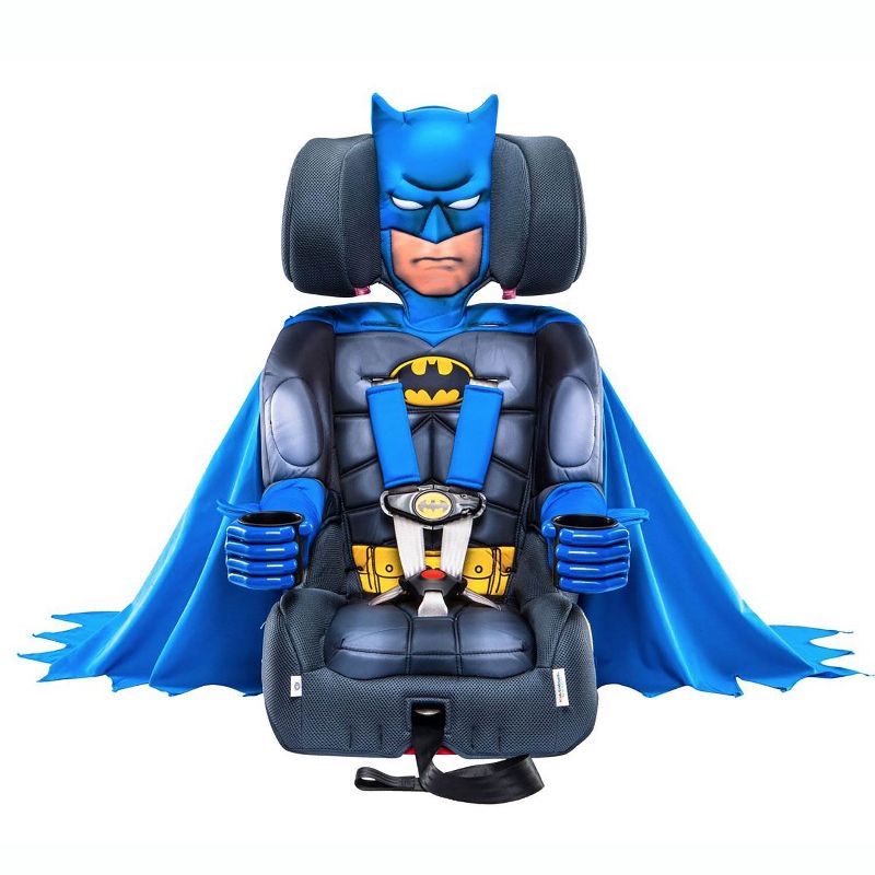 KidsEmbrace DC Comics Batman Adjustable Booster Toddler Car Seat (2 Pack), 3 of 7