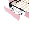 NicBex 78" Daybed with Storage Morden Full Size Daybed with Unique Headboard and 2 Spacious Drawers for Bedrooms - 3 of 4