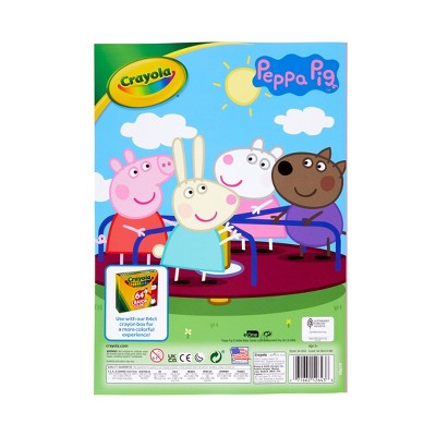 Crayola 96pg Peppa Pig Coloring Book with Sticker Sheet_2