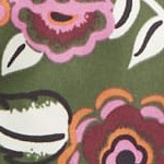 bubbly flowers green