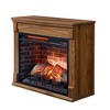 TOBILI 28 inch TV media entertainment center With electric fireplace - 2 of 4