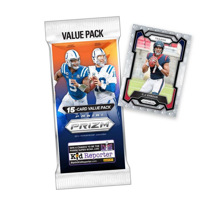 2023 Panini NFL Prizm Football Trading Card Multipack, 2 of 4