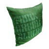 Disney Star Wars Think Green Throw Pillow 18x18 Inches - 2 of 2