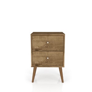 Liberty 2.0 Mid Century Modern Nightstand - Manhattan Comfort - 1 of 4