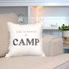 Pavilion Gift Company - Camp - 18" Throw Pillow Cover - Throw Pillow Covers - 2 of 4