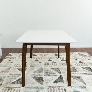 NicBex Dining Table 47" Modern Rectangular Wooden Dining Table for Dining Room - 1 of 4