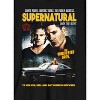 Supernatural Poster Design Cast and Title Logo Adult Black Long Sleeve Crew Neck Tee - 2 of 3