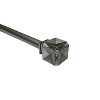 Versailles Scencillo Boxy Steel Heavy Duty Curtain Rod Set for Windows Antique Silver - 4 of 4