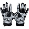 Battle Sports Youth Skullface Doom 1.0 Football Receiver Gloves - Black/White - 2 of 2