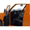1982 Volkswagen Caddy MKI Pickup Truck Custom Orange 1/18 Diecast Model Car by Solido - 3 of 4