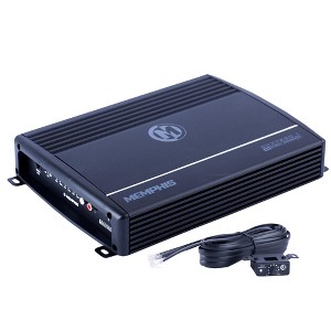 Memphis Audio SRX750D.1 Street Reference Series Mono Subwoofer Amplifier 750 Watts RMS @ 2-Ohms, Remote Bass Knob Included - 1 of 4