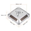 Unique Bargains ABS Plastic LED Light Dual Use 360 Degree Rotation Display Stand Silver Tone - 2 of 4
