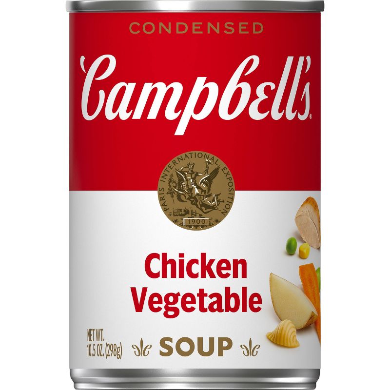 Campbell&#39;s Condensed Chicken Vegetable Soup - 10.75oz, 1 of 14