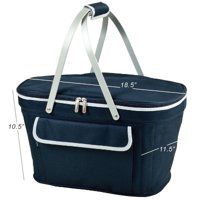 Picnic at Ascot Folding Rolling Soft Sided Cooler