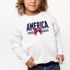 The Juniper Shop America Galaxy Coquette  Toddler Sweatshirt - 3 of 4