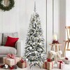 vidaXL Artificial Christmas Tree with 150 LEDs White 63 x 63 x 150 cm - 2 of 4