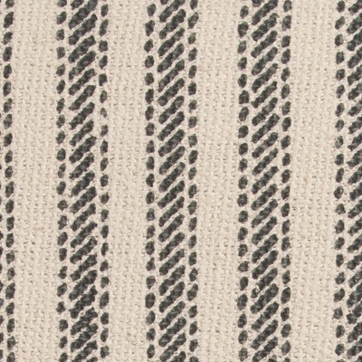 Elegant Ticking Stripe Square Throw Pillow in Red and Beige
