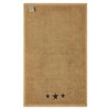 Black Stars Tan Hand Towel Set of 2 16x26 - 2 of 4
