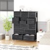 15 Drawers Dressers, Chest of Drawers with Wood Tabletop, Metal Frame, Storage Organizer Unit with Fabric, Tall Dressers for Bedroom Living Room - 4 of 4